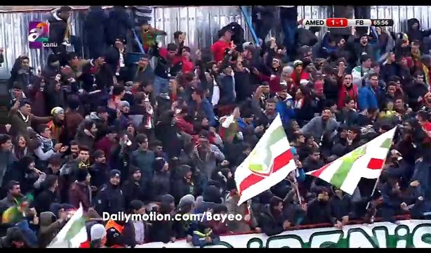 Sehmus Ozer Goal HD - Amedspor 1-1 Fenerbahce - 15.12.2016 Turkish Cup - Second stage