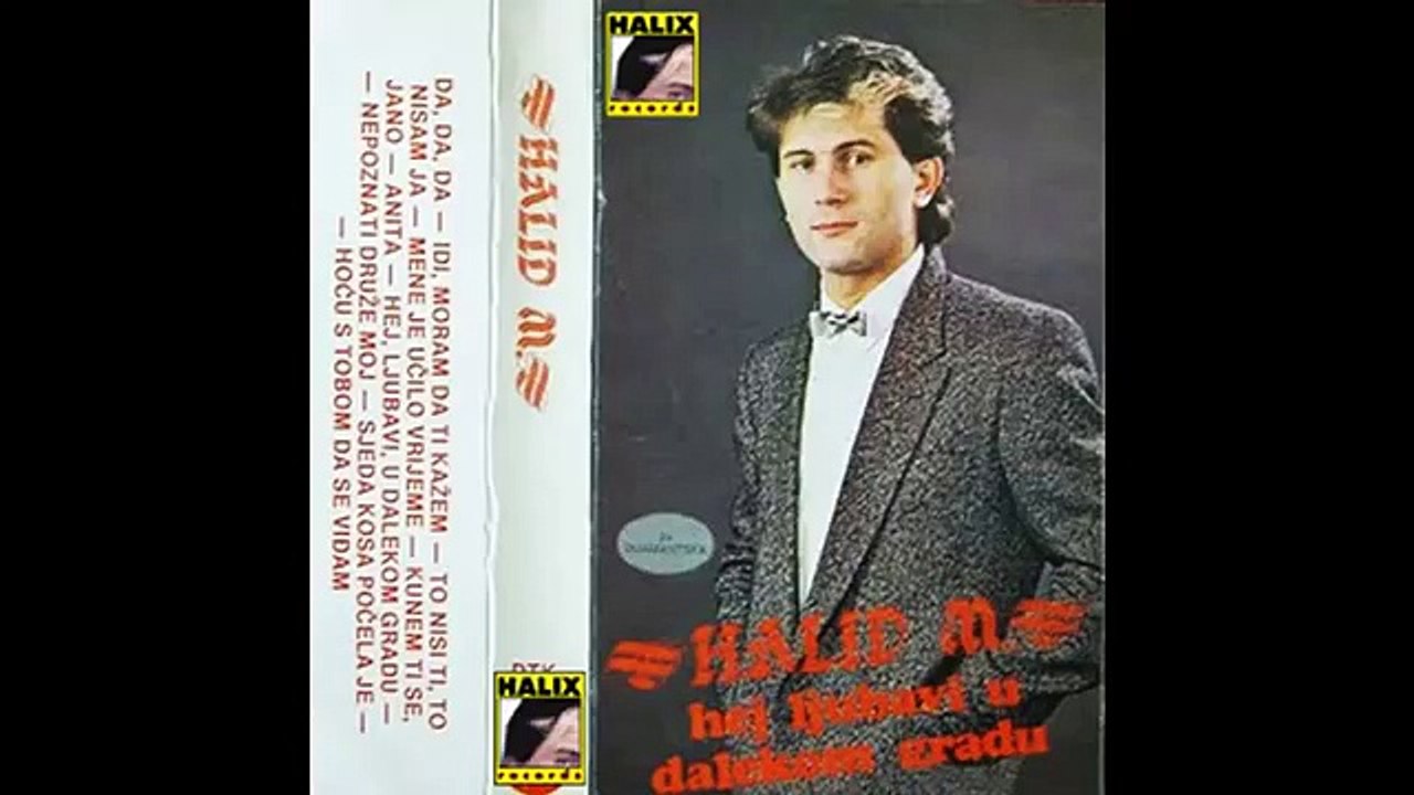 Halid Muslimovic - Nepoznati druze moj - (Audio 1984) HD