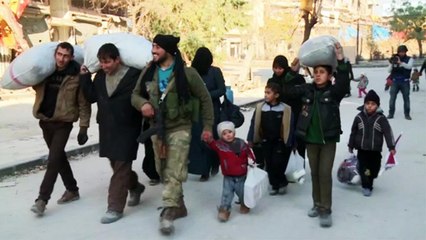 Aleppo evacuation 'aims to ensure civilian safety' - Syrian government