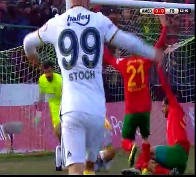 Amedspor vs Fenerbahçe 0-1 Gol 'Fernandao' Penaltı (Ziraat Türkiye Kupası) 15-12-2016
