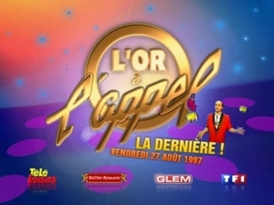 L'or à l'appel - MENU dvd