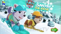 Paw Patrol Snow Slide | Nick Jr Games