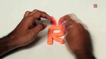 Play Doh Abc | ABC Phonics Song | Alphabet Transforms into Animals | R is for Rabbit