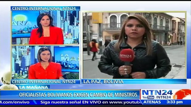 Oficialistas bolivianos exigen cambios en el gabinete ministerial de Evo Morales