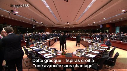 Dette grecque: Tsipras croit "à une avancée sans chantage"