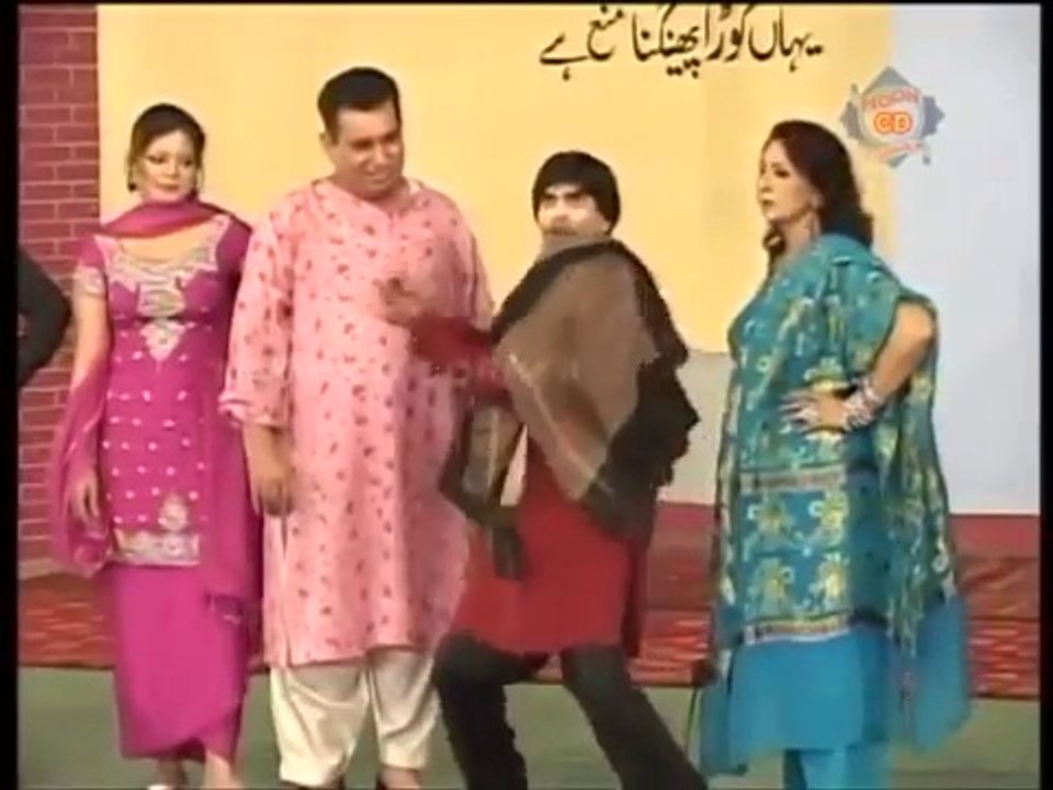 Stage Drama Full Comedy Nasir Chinyoti & Sajan Abbas Video 40