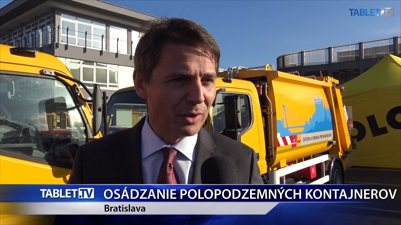 BRATISLAVA: Prvé polopodzemné kontajnery by mali v meste umiestniť na jar 2017