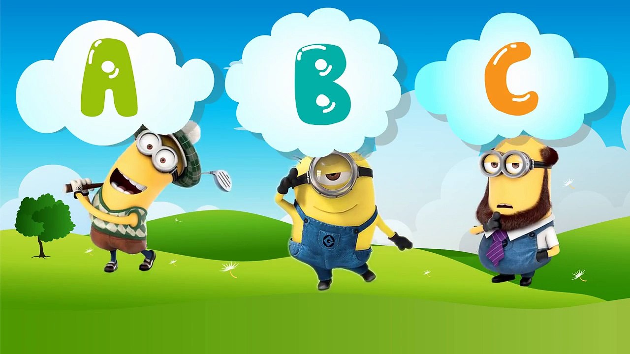 ABC Song | ABC Songs for Children | Minions Song Alphabet Song Nursery Rhymes