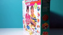 Play Dough Diner Cafe Doh Games Playdough Meal Hamburger Pizza Chicken Nuggets Fries Hot Dog Set