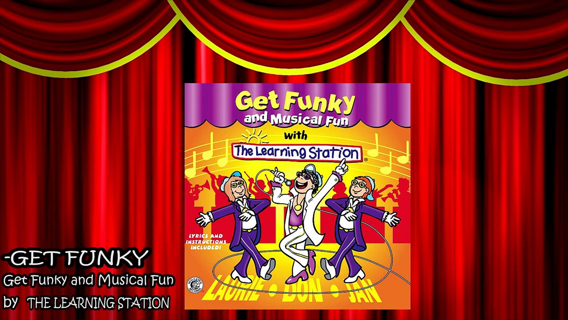 GET FUNKY (KIDS DANCE SONG) -- THE LEARNING STATION – Видео