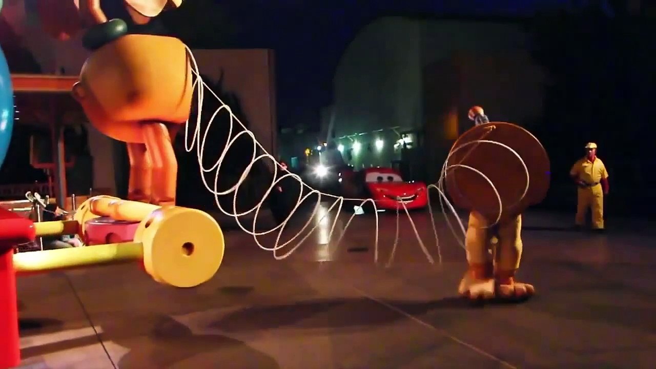Lightning Mcqueen and Mater in Real Life CARS 2 Disney Pixar