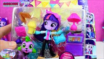 My Little Pony Equestria Girls Minis Slumber Party Twilight Sparkle with Spike NEW SETC