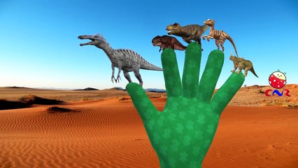 Finger Family Rhymes for Babies Dinosaurs Cartoons | Finger Family Children Nursery Rhymes