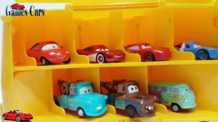 Disney Pixar Cars 2 Toys For Children Disney Car Toys Carry Case with Disney Cars 2 Diecast