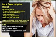 Hearst , Back Taxes Canada.ca , 416-626-2727, taxes@garybooth.com , CRA Audit, Tax Returns