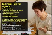 Ingersoll , Back Taxes Canada.ca , 416-626-2727 , taxes@garybooth.com _ CRA Audit, Tax Returns