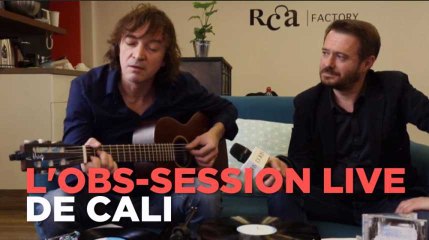 "Obs-Sessions" : Cali interprète en live "À cet instant je pense à toi"