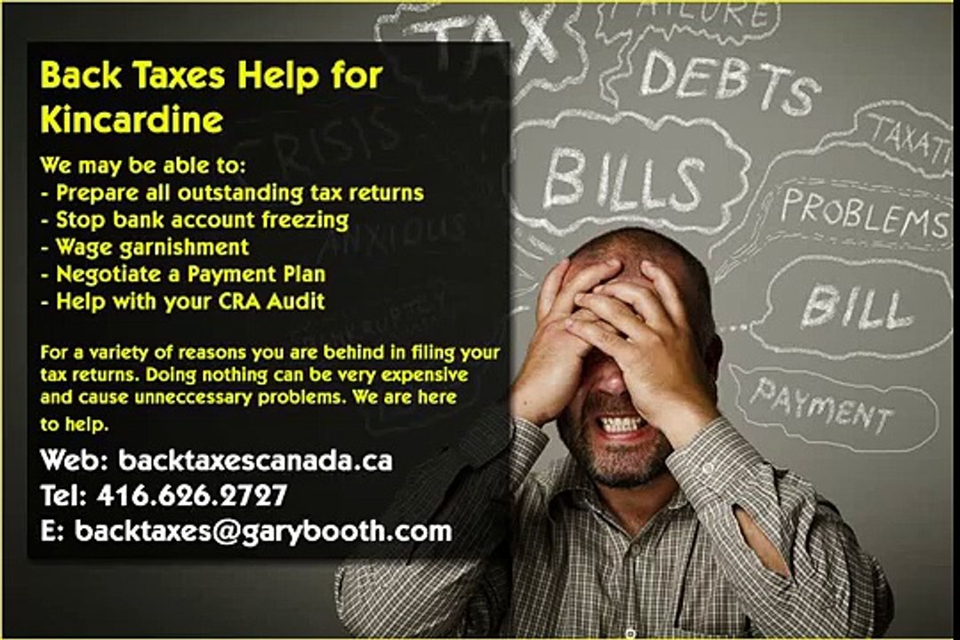 Kincardine , Back Taxes Canada.ca , 416-626-2727 , taxes@garybooth.com _ CRA Audit, Tax Returns
