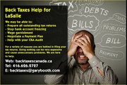 LaSalle , Back Taxes Canada.ca , 416-626-2727, taxes@garybooth.com _ CRA Audit, Tax Returns