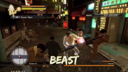 Yakuza 0  : Vidéo du système de combat
