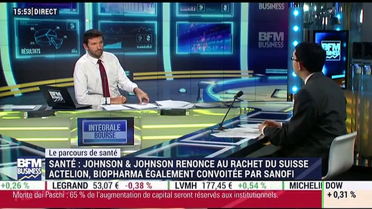 Le parcours de santé: La biotech Actelion décline l'offre de rachat de Johnson & Johnson - 15/12