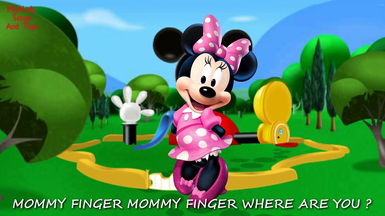 Finger Family Nursery Rhymes Mickey Mouse Club House Goofy Donald Duck Family Finger Rhymes!