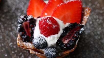 Tortilla Dessert Cups