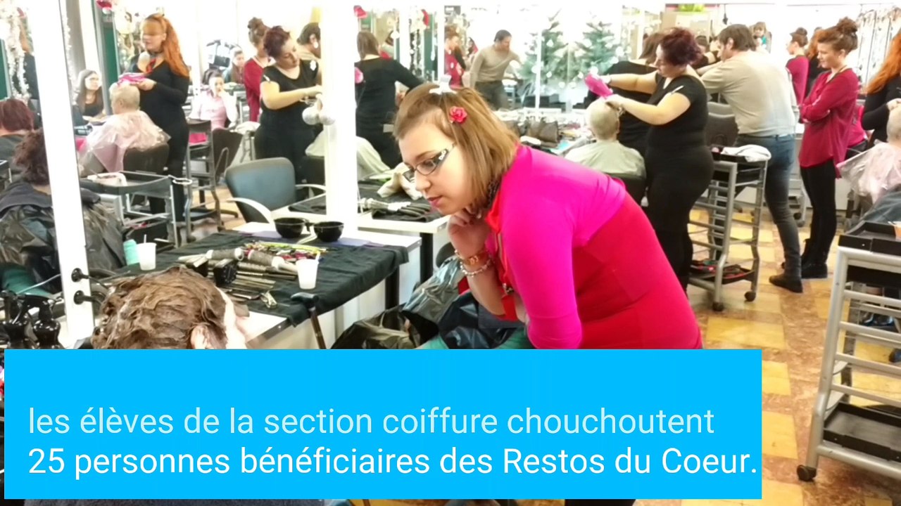 La Louvière: relooking du coeur par les élèves de l'Institut Sainte Thérèse