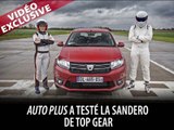 Top Gear : Un tour avec le stig en Dacia Sandero
