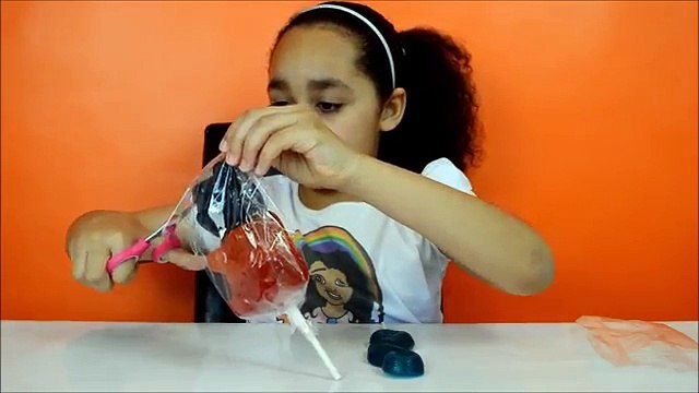 Super Sour Giant Gummy Bear Lollipop | Gummy Moustache | Candy & Sweets Review