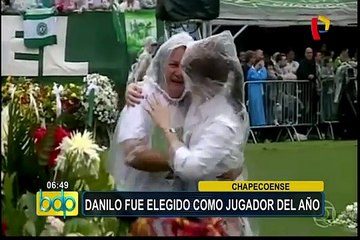 Chapecoense: Danilo fue elegido el mejor jugador del año en Brasil