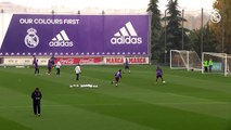 First-time finishes in training