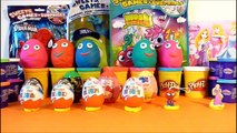 5 Surprise Eggs, Kinder Giant Peppa Pig Egg Dora The Explorer Disney Princess