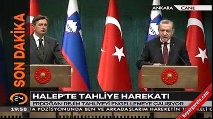Erdoğan: Obama, Putin ve Merkel ile görüştüm
