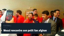 Messi rencontre son petit fan afghan à Doha