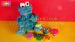 Play Doh Ice Cream Cookies Surprise Eggs with Cookie Monster | Disney Frozen Cars Mickey Toys