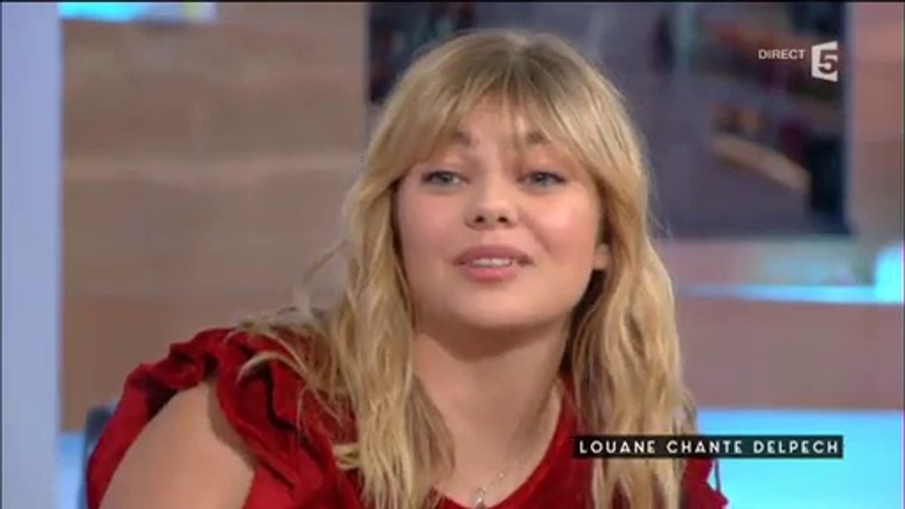Enorme gaffe de Patrick Cohen avec Louane en direct : "un anniversaire sans les parents..."
