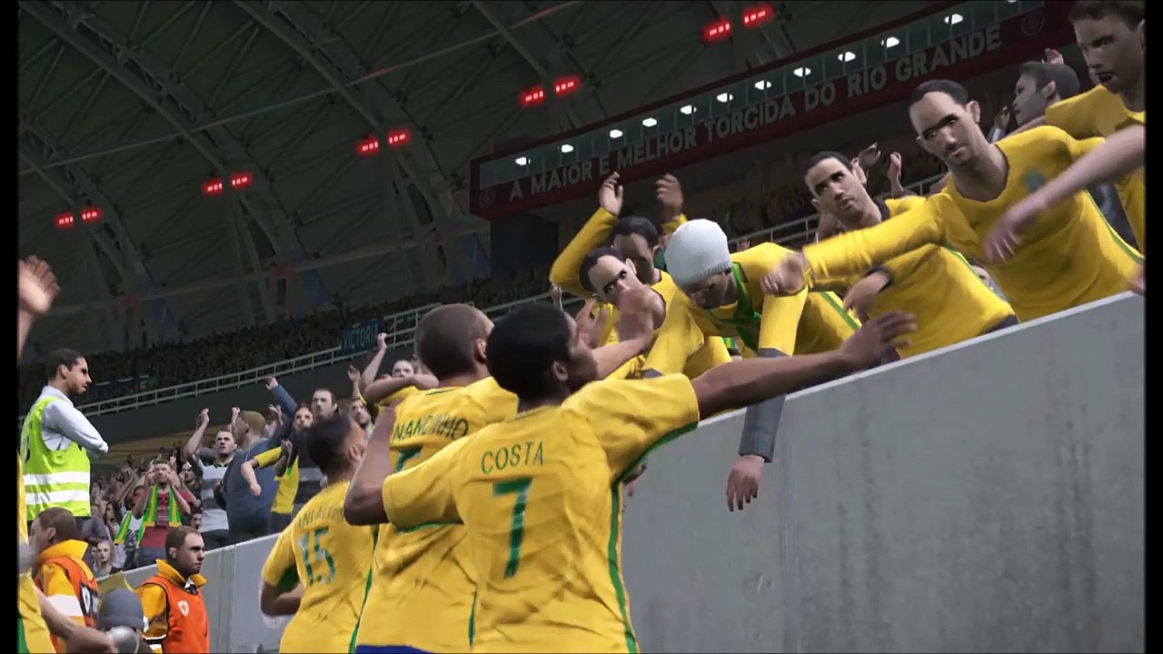 PES2017 Brazil×Uruguay CopaAmerica2ndRound