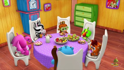 Hickory Dickory Dock | Nursery Rhymes for Children | Kindergarten Birthday Songs for Kids