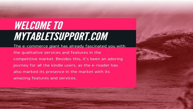 Amazon Kindle Support Toll Free Call At 844-305-0086