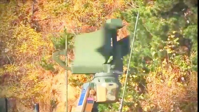 ROK Army - K-30 Biho 30mm Missiles Anti-Aircraft Armoured Vehicles Live Firing [480p]