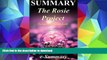 Pre Order Summary - The Rosie Project: By Graeme Simsion: - A Complete Summary! (The Rosie Project