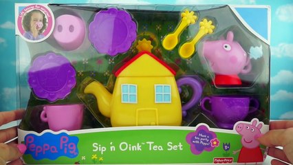 Fiesta de Te con Peppa Pig de Plastilina y Galletas de PLAY DOH - Juguetes de Peppa