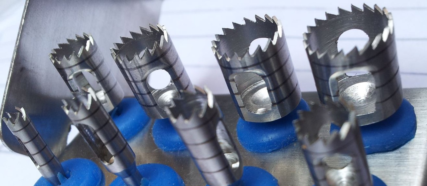 Dental Trephine Drills with Irrigation kit 8 pcs Implant set