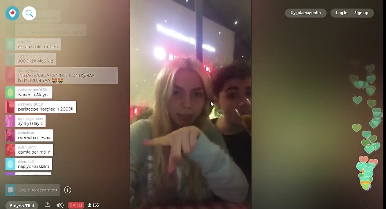 ALEyNA tiLKi perISCOPE iLK YAYINI