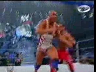 Wwe - rey mysterio vs kurt angle vs chris benoit smackdown