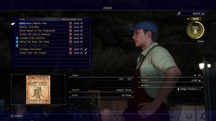 FINAL FANTASY XV - Softly Now, Mighty Foes Hunt