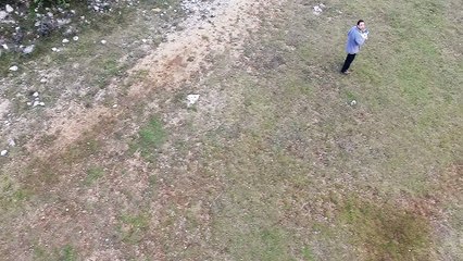 Vol Phantom 3 Mont Chauve 1er test Litchi Follow me - 15 12 2016