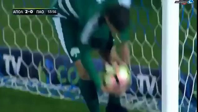 Greek Cup: Marcus Berg Super Goal - A.Smyrnis vs Panathinaikos 2 - 1, 15.12.2016