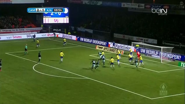 Pelle Clement GOAAAL - Cambuur 2-1 Ajax 15.12.2016 KNVB Beker
